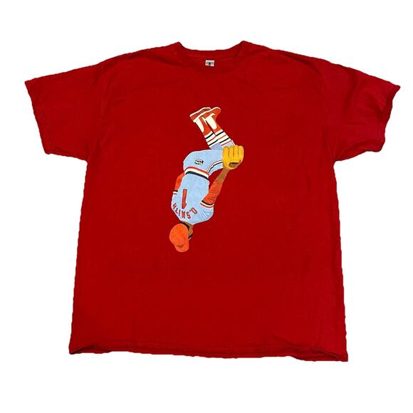 RatTrapTees Other - Ozzie Smith Backflip T-Shirt Red Mens XL St. Louis Cardinals